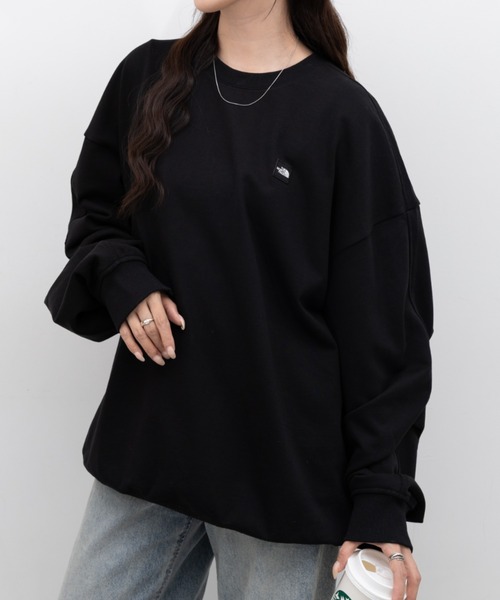 THE NORTH FACE（ザノースフェイス）の「THE NORTH FACE(ザ・ノースフェイス)/WL SWEATSHIRTS（スウェット・レディース・グリーン/ブラック/グレー・L/XL/M/XXL）」の5枚目の写真