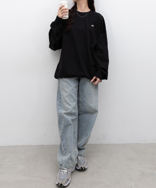 THE NORTH FACE（ザノースフェイス）の「THE NORTH FACE(ザ・ノースフェイス)/WL SWEATSHIRTS（スウェット・レディース・グリーン/ブラック/グレー・L/XL/M/XXL）」の10枚目の写真