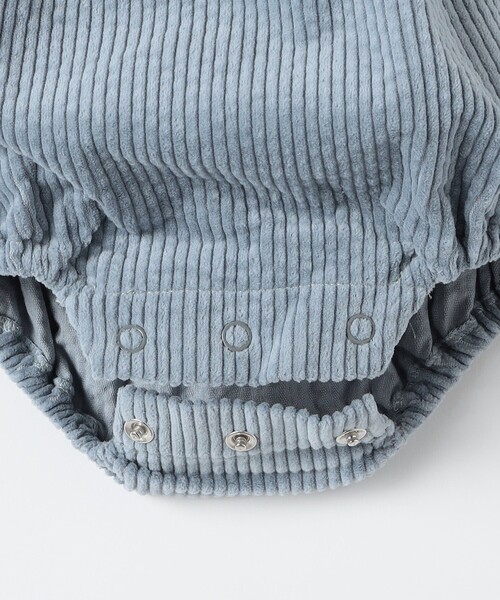 SHIPS（シップス）の「SHIPS KIDS:80cm /コーデュロイ オーバーオール ロンパース（ロンパース・キッズ・アイボリー/ライトブルー・80）」の12枚目の写真