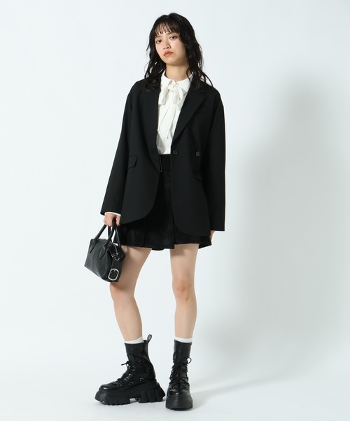 PAGEBOY（ページボーイ）の「リンクセット2WAYジャケット【セットアップ対応】（テーラードジャケット・レディース・ドット/ブラック・FREE）」の18枚目の写真