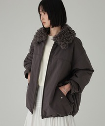 レディース バビロン BABYLONE 24AW グログラン中綿コート ジャケット 