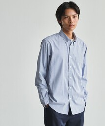 MULTI FUNCTION ピンオックス ボタンダウン 長袖シャツ -UVカット・吸水速乾・遮熱-