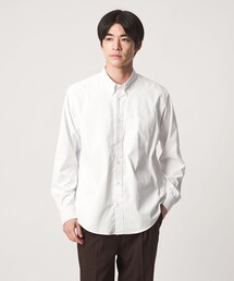 MULTI FUNCTION ピンオックス ボタンダウン 長袖シャツ -UVカット・吸水速乾・遮熱-