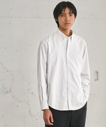 MULTI FUNCTION ピンオックス ボタンダウン 長袖シャツ -UVカット・吸水速乾・遮熱-