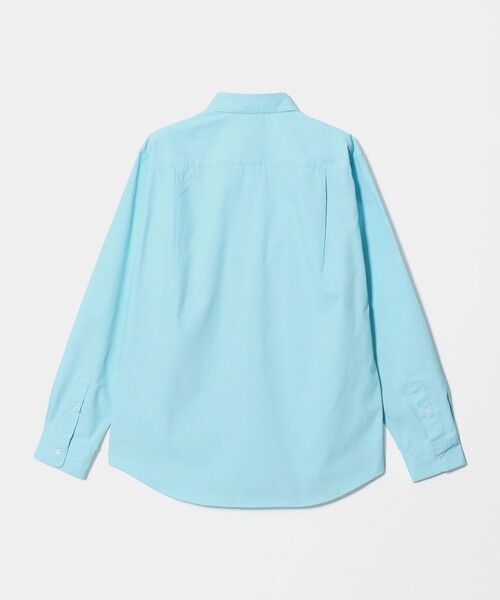 green label relaxing(グリーンレーベルリラクシング)の「MULTI FUNCTION ピンオックス ボタンダウン 長袖シャツ -UVカット・吸水速乾・遮熱-(シャツ/ブラウス・メンズ・ライトブルー/ライトグレー/ネイビー/ホワイト・L/M/XL/S)」の13枚目の写真