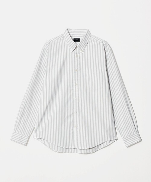 green label relaxing(グリーンレーベルリラクシング)の「MULTI FUNCTION ピンオックス ボタンダウン 長袖シャツ -UVカット・吸水速乾・遮熱-(シャツ/ブラウス・メンズ・ライトブルー/ライトグレー/ネイビー/ホワイト・L/M/XL/S)」の21枚目の写真