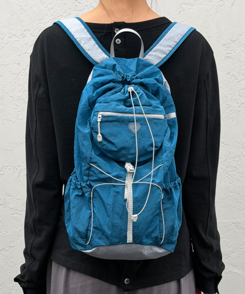 FENNEC（フェネック）の「AIRY POCKET BACKPACK - AQUA BLUE（バックパック/リュック・レディース・その他・FREE）」の2枚目の写真