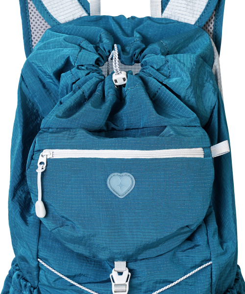 FENNEC（フェネック）の「AIRY POCKET BACKPACK - AQUA BLUE（バックパック/リュック・レディース・その他・FREE）」の8枚目の写真