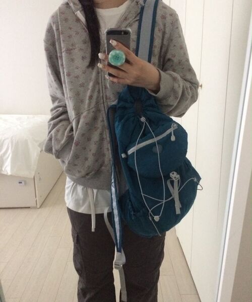 FENNEC（フェネック）の「AIRY POCKET BACKPACK - AQUA BLUE（バックパック/リュック・レディース・その他・FREE）」の13枚目の写真
