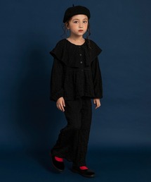 branshes（ブランシェス）の「【WEB限定】2WAYぽこぽこジャガードセットアップ（セットアップ）」
