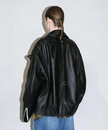 my beautiful landlet（マイビューティフルランドレット）の「【my beautiful landlet】CHROME FREE LAMB LEATHER RIDERS JACKET（ライダースジャケット）」
