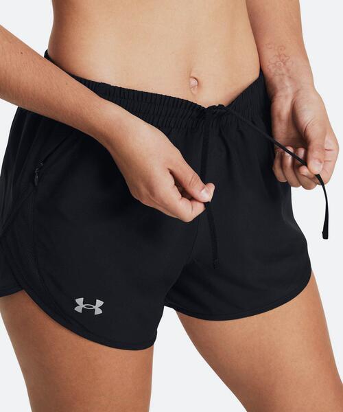 UNDER ARMOUR(アンダーアーマー)の「UAフライバイ ショーツ(ランニング/レディース)(その他パンツ・レディース・ブラック・S/M)」の4枚目の写真