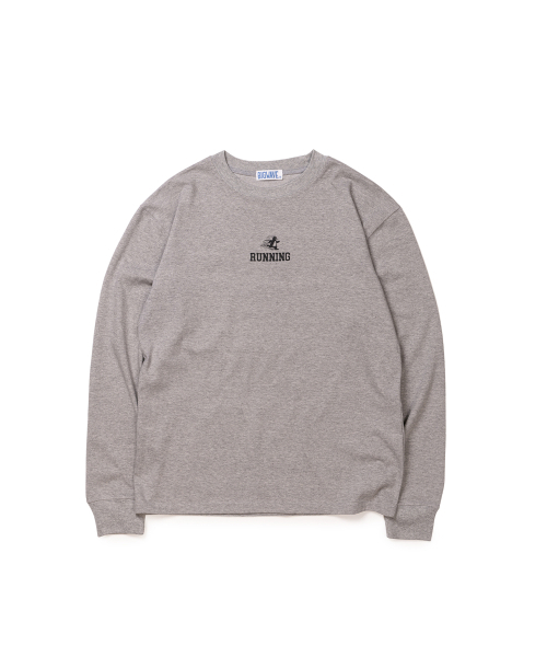 BIGWAVE COLLECTIVE(ビッグウェーブコレクティブ)の「ストレッチ ペンギン ラナーズ 長袖Tシャツ (スポーツグレー)(Tシャツ/カットソー・レディース・その他・MEDIUM/X-LARGE)」の2枚目の写真