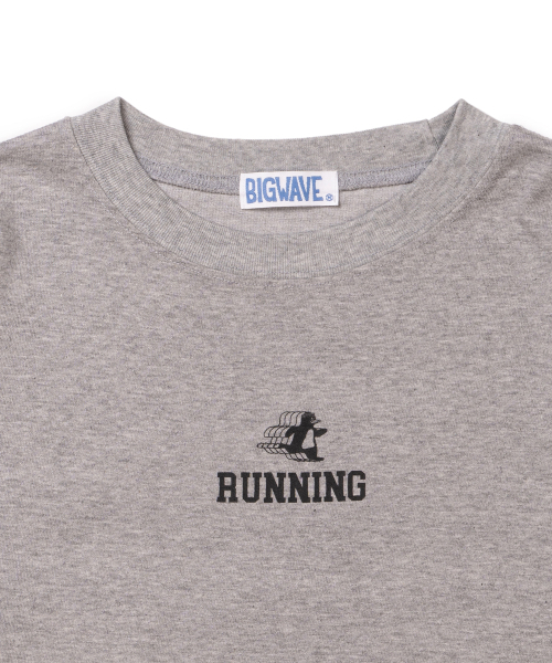 BIGWAVE COLLECTIVE(ビッグウェーブコレクティブ)の「ストレッチ ペンギン ラナーズ 長袖Tシャツ (スポーツグレー)(Tシャツ/カットソー・レディース・その他・MEDIUM/X-LARGE)」の5枚目の写真