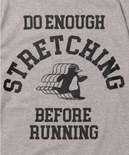 BIGWAVE COLLECTIVE(ビッグウェーブコレクティブ)の「ストレッチ ペンギン ラナーズ 長袖Tシャツ (スポーツグレー)(Tシャツ/カットソー・レディース・その他・MEDIUM/X-LARGE)」の6枚目の写真
