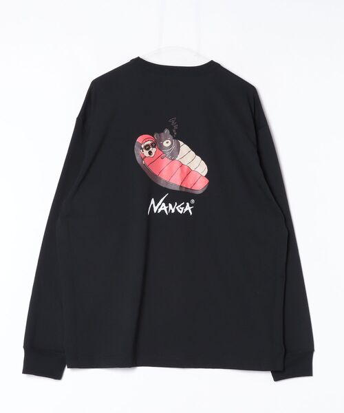 NANGA（ナンガ）の「ナンガ NANGA NANGA Midnight Hug L/S TEE（Tシャツ/カットソー・メンズ・ホワイト/ブラック・LL/M/L）」の14枚目の写真