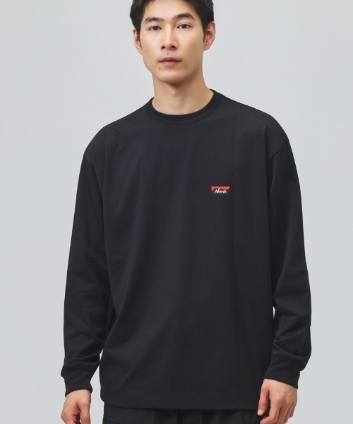 NANGA（ナンガ）の「ナンガ NANGA NANGA Midnight Hug L/S TEE（Tシャツ/カットソー・メンズ・ホワイト/ブラック・LL/M/L）」の9枚目の写真