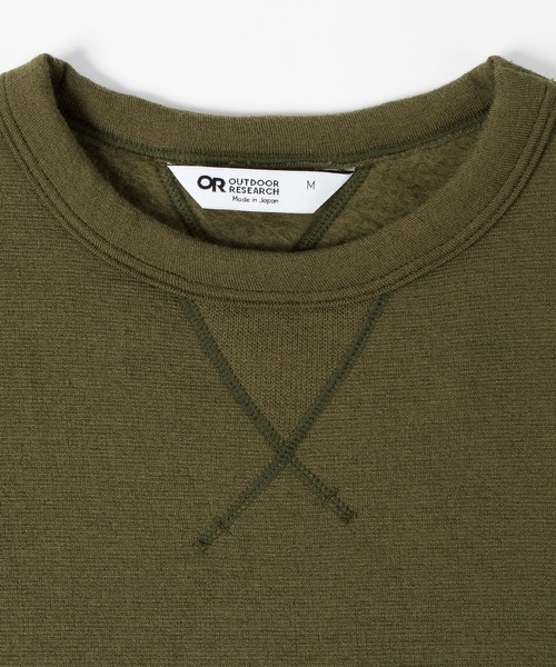 OUTDOOR RESEARCH(アウトドアリサーチ)の「OUTDOOR RESEARCH/アウトドアリサーチ ラプッシュ ウールクルー(Tシャツ/カットソー・メンズ・モスグリーン/パープル/ライトグレー・SMALL/LARGE/MEDIUM)」の8枚目の写真
