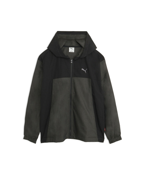 PUMA（プーマ）の「PUMA プーマ メンズ ESS エレベーテッド デニム ライク ウーブン ジャケット（ブルゾン・メンズ・ブラック/ネイビー・X-LARGE/XX-LARGE/LARGE/MEDIUM/SMALL）」の5枚目の写真
