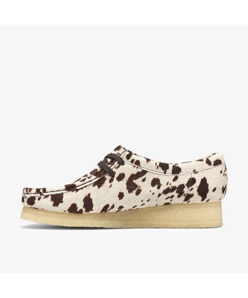 Wallabee. / レディース ワラビー（ブラウンカウプリント）（モカシン
