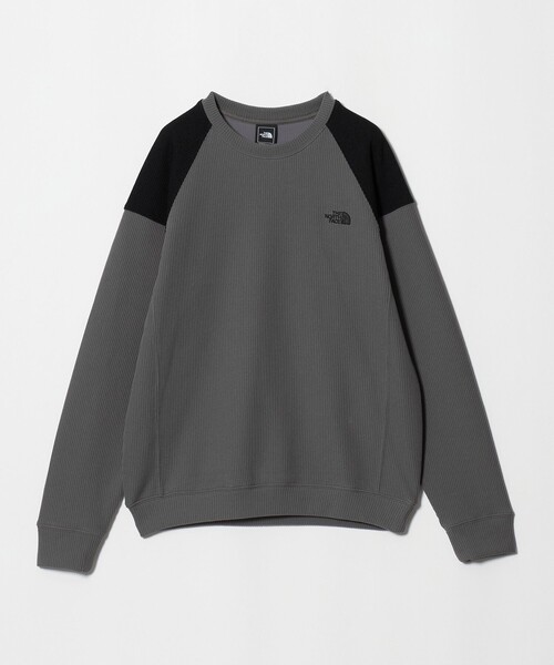 THE NORTH FACE(ザノースフェイス)の「<THE NORTH FACE>クオーター ニット クルー(ニット/セーター・メンズ・ブラック/グレー系・M/L/XL)」の1枚目の写真