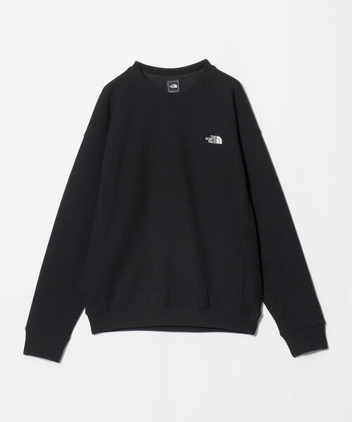 THE NORTH FACE(ザノースフェイス)の「<THE NORTH FACE>クオーター ニット クルー(ニット/セーター・メンズ・ブラック/グレー系・M/L/XL)」の2枚目の写真