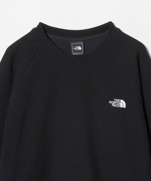 THE NORTH FACE(ザノースフェイス)の「<THE NORTH FACE>クオーター ニット クルー(ニット/セーター・メンズ・ブラック/グレー系・M/L/XL)」の4枚目の写真