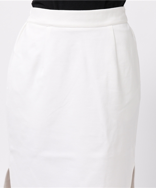 DAMMY（ダミー）の「DAMMY/サイドスリットタイトスカート（スカート・レディース・ブラック/ホワイト・FREE）」の6枚目の写真