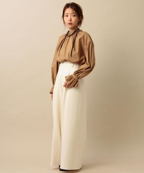 Another Edition（アナザーエディション）の「ハイウエスト4タックワイドパンツ(オフホワイト)/ AEBC　H/W 4TUCK WID　OFF◆（その他パンツ・レディース・オフホワイト・MEDIUM/SMALL）」の11枚目の写真