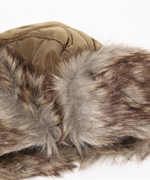 WEGO(ウィゴー)の「WEGO/フライトキャップ(キャップ・メンズ・カーキ/その他1/ブラック・FREE)」の7枚目の写真