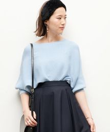 VIS | 【先行予約】ドルマンリブニットプルオーバー(ニット/セーター)