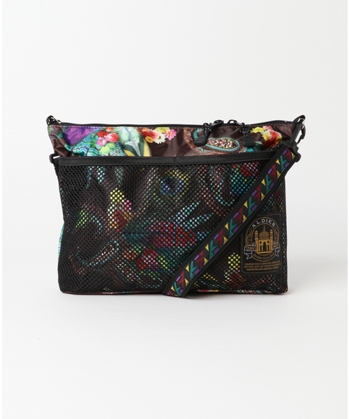 ALDIES（アールディーズ）の「Soul Sacoche ソウルサコッシュ（ショルダーバッグ・メンズ・ネイビー/ブラック/マルチ/ブラウン・FREE）」の2枚目の写真