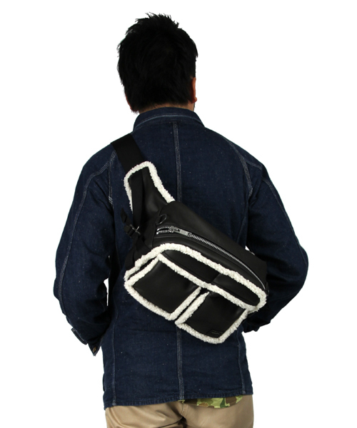 BEAMS（ビームス）の「PORTER×BEAMS / 別注 フェイクムートン