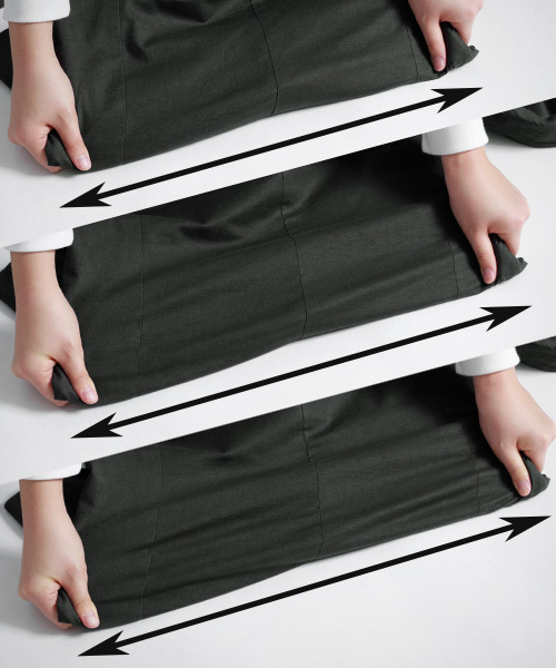 MONO-MART（モノマート）の「綿麻ストレッチビッグシルエットチェスターコート（チェスターコート・メンズ・ベージュ/ブルー系その他/ブラック/グレー系その他・M/L）」の9枚目の写真