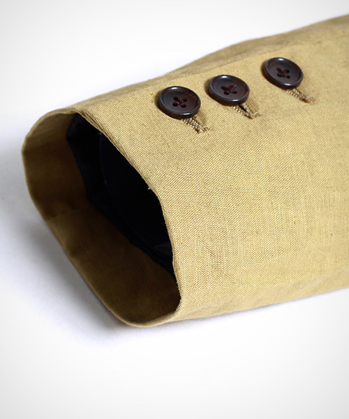 MONO-MART（モノマート）の「綿麻ストレッチビッグシルエットチェスターコート（チェスターコート・メンズ・ベージュ/ブルー系その他/ブラック/グレー系その他・M/L）」の7枚目の写真