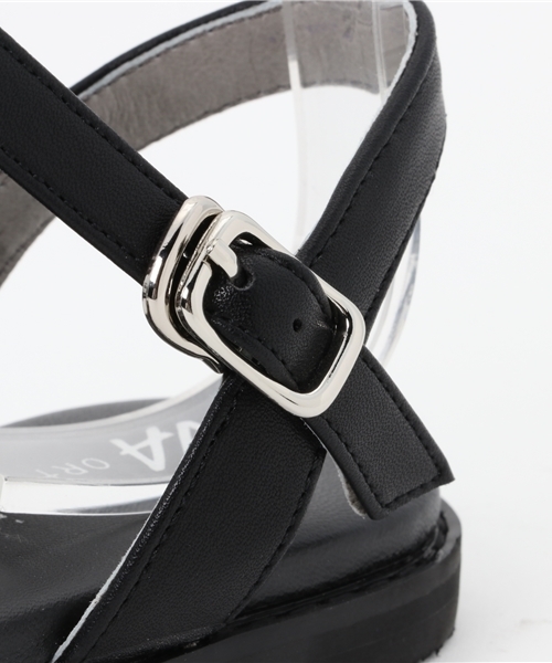 WA ORiental TRaffic(ダブルエーオリエンタルトラフィック)の「春夏新作★グラディエーターサンダル★7662(サンダル・レディース・ホワイト/ブラック・S/L/LL/M)」の7枚目の写真