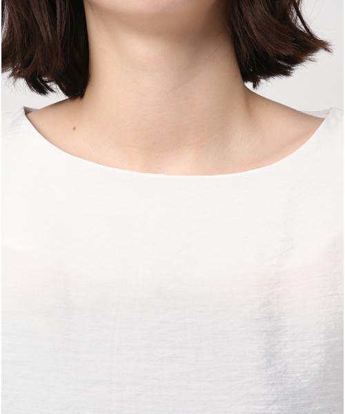 AMERICAN RAG CIE(アメリカンラグシー)の「AMERICAN RAG CIE バルーン袖ブラウス(シャツ/ブラウス・レディース・ライトピンク/ホワイト/ブルー・38)」の7枚目の写真