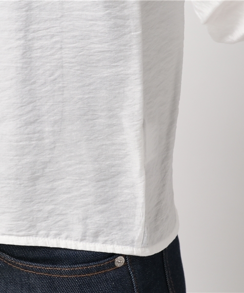 AMERICAN RAG CIE(アメリカンラグシー)の「AMERICAN RAG CIE バルーン袖ブラウス(シャツ/ブラウス・レディース・ライトピンク/ホワイト/ブルー・38)」の10枚目の写真