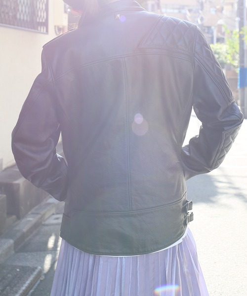 JAM HOME MADE(ジャムホームメイド)の「MONSTAR レザー ライダース ジャケット ブランド オリジナル(ライダースジャケット・メンズ・ブラック・L/S/XS/M/XL/XXL)」の3枚目の写真