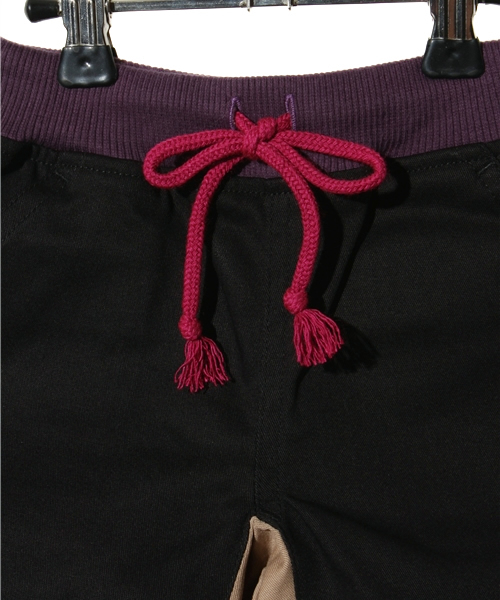 X-girl Stages（エックスガールステージス）の「MOUNTAIN HALF PANT (12M～3T)（その他パンツ・キッズ・ブラック/ベージュ・12M/2T/3T）」の4枚目の写真