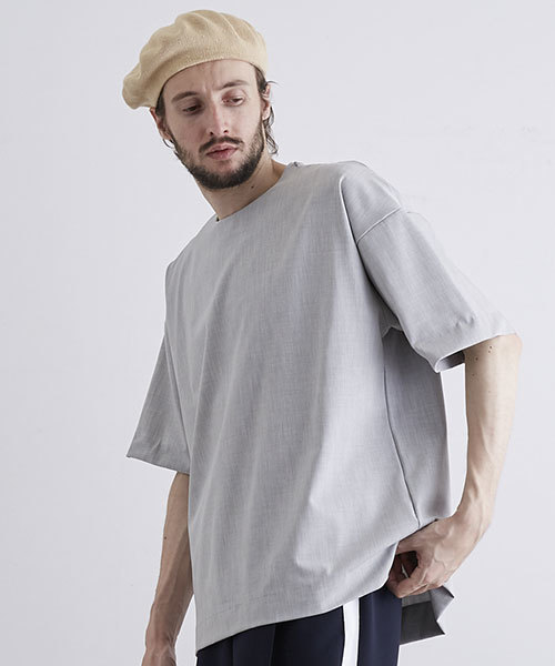 UNITED TOKYO（ユナイテッドトウキョウ）の「リラックスプルオーバーS/S（シャツ/ブラウス・メンズ・ピンク/ブラック/オフホワイト/グレー/テラコッタ/チャコールグレー/ブルー/カーキ/ブラウン・2/1/3）」の4枚目の写真