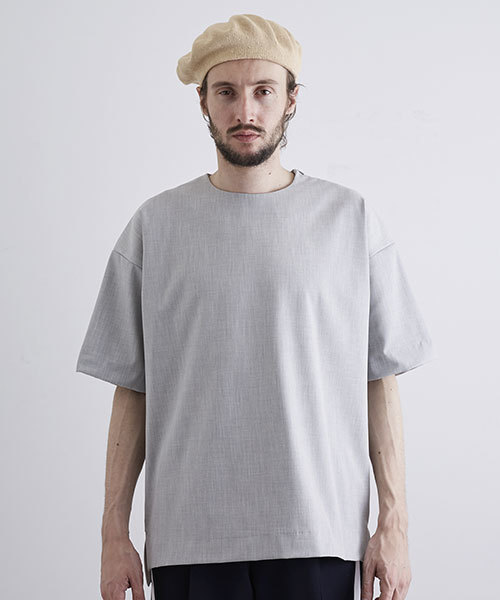 UNITED TOKYO（ユナイテッドトウキョウ）の「リラックスプルオーバーS/S（シャツ/ブラウス・メンズ・ピンク/ブラック/オフホワイト/グレー/テラコッタ/チャコールグレー/ブルー/カーキ/ブラウン・2/1/3）」の12枚目の写真