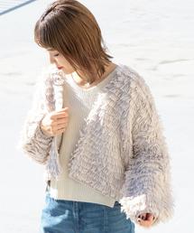 Another Edition | フリンジカーディガン ◆(カーディガン/ボレロ)