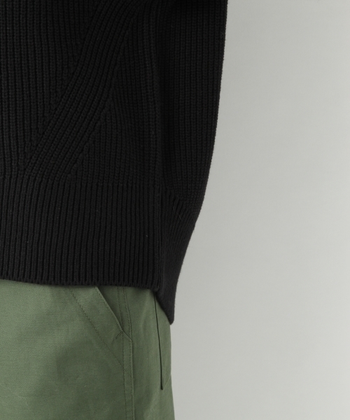 A part by（アパートバイ）の「7GAcCアゼボートPOニットLS　　767917 （ニット/セーター・レディース・グレー/ライトパープル/マスタード/ブラック/ホワイト・FREE）」の11枚目の写真