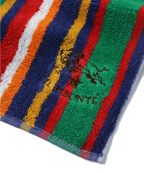 IL BISONTE（イルビゾンテ）の「IL BISONTE / ミニタオル（ハンカチ/ハンドタオル・レディース・マルチ/ベージュ系その他/ネイビー・FREE）」の4枚目の写真