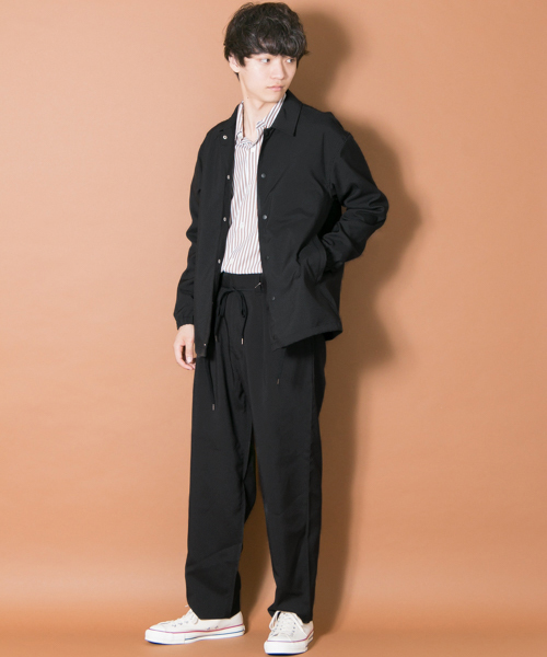 URBAN RESEARCH（アーバンリサーチ）の「URBAN RESEARCH iD　WOOLLY COACH JACKET（ブルゾン・メンズ・チャコールグレー/ブラック/カーキ・LARGE/MEDIUM）」の4枚目の写真