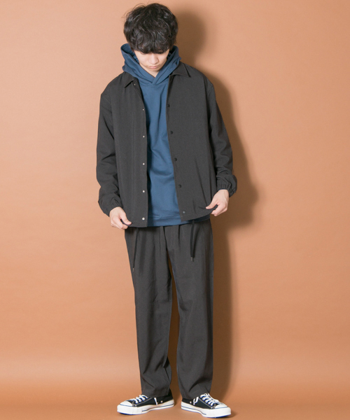 URBAN RESEARCH（アーバンリサーチ）の「URBAN RESEARCH iD　WOOLLY COACH JACKET（ブルゾン・メンズ・チャコールグレー/ブラック/カーキ・LARGE/MEDIUM）」の5枚目の写真