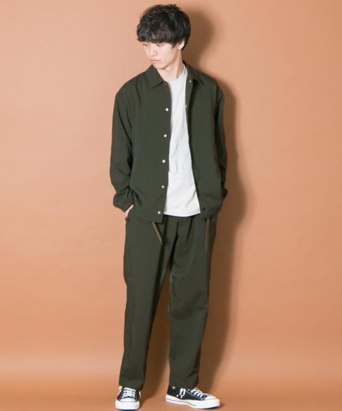 URBAN RESEARCH（アーバンリサーチ）の「URBAN RESEARCH iD　WOOLLY COACH JACKET（ブルゾン・メンズ・チャコールグレー/ブラック/カーキ・LARGE/MEDIUM）」の6枚目の写真