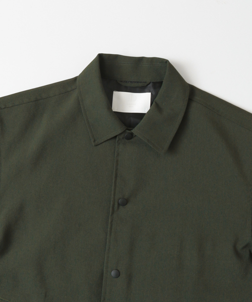 URBAN RESEARCH（アーバンリサーチ）の「URBAN RESEARCH iD　WOOLLY COACH JACKET（ブルゾン・メンズ・チャコールグレー/ブラック/カーキ・LARGE/MEDIUM）」の10枚目の写真