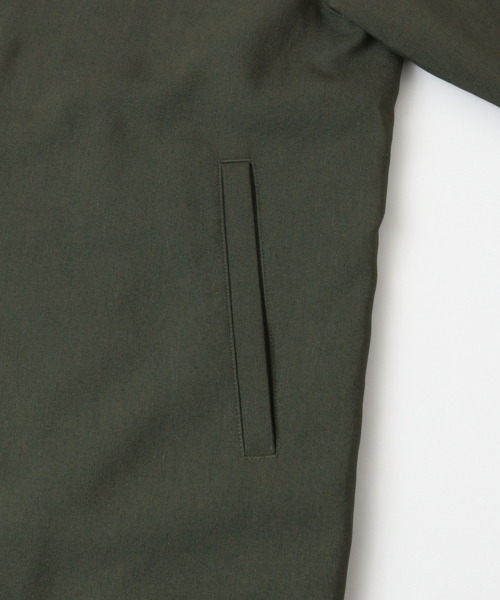 URBAN RESEARCH（アーバンリサーチ）の「URBAN RESEARCH iD　WOOLLY COACH JACKET（ブルゾン・メンズ・チャコールグレー/ブラック/カーキ・LARGE/MEDIUM）」の13枚目の写真